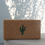 Cork Yoga-Block Cactus