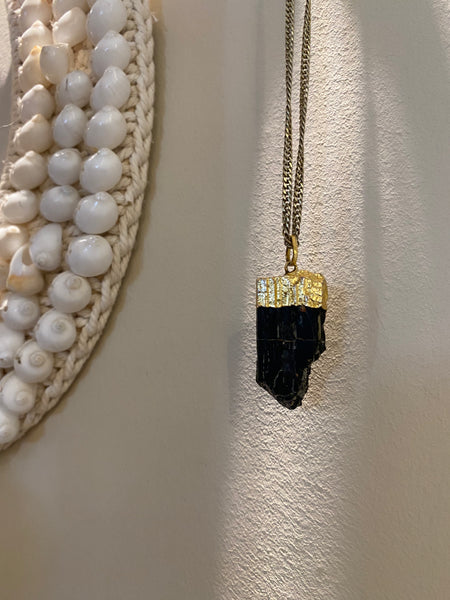 Black Tourmaline Pendant
